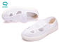 Four-hole Anti Static ESD Cleanroom Shoes Resistance To Ground