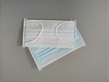 Medical Disposable Ear Loop Surgical Face Mask 3- Ply 50 Pcs / Box CE Certified